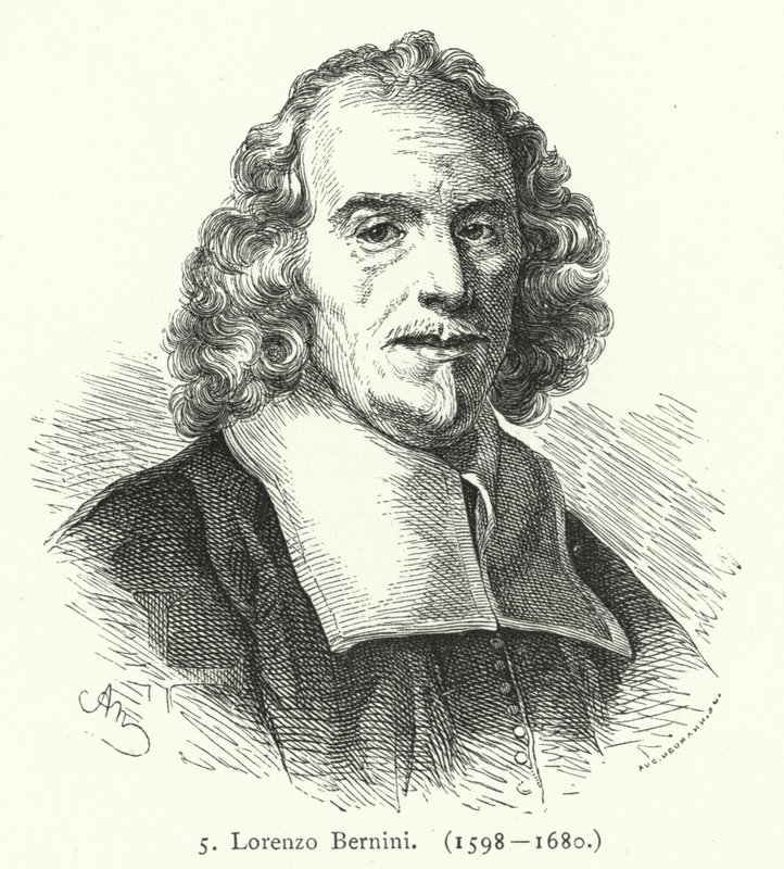 Gian Lorenzo Bernini, Italiaanse barokbeeldhouwer en architect door German School