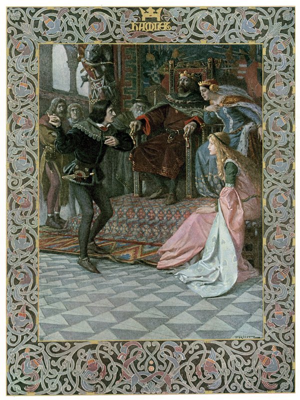Hamlet door German School