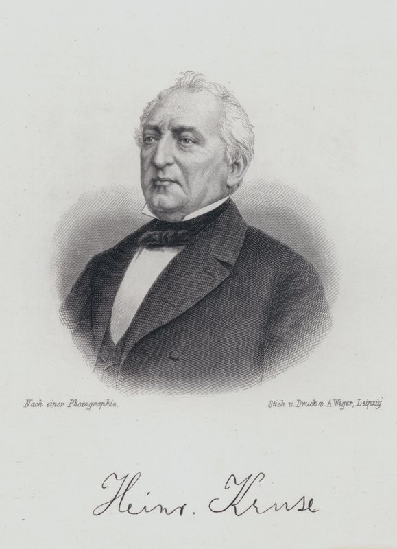 Heinrich Kruse, Duitse dramaturg en publicist door German School