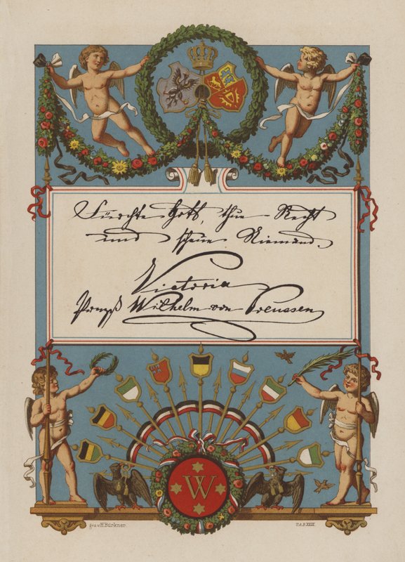 Illustratie uit Tochter-Album door German School