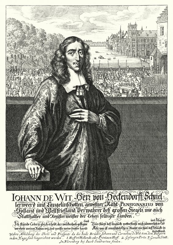 Johan de Witt, Nederlandse politicus door German School