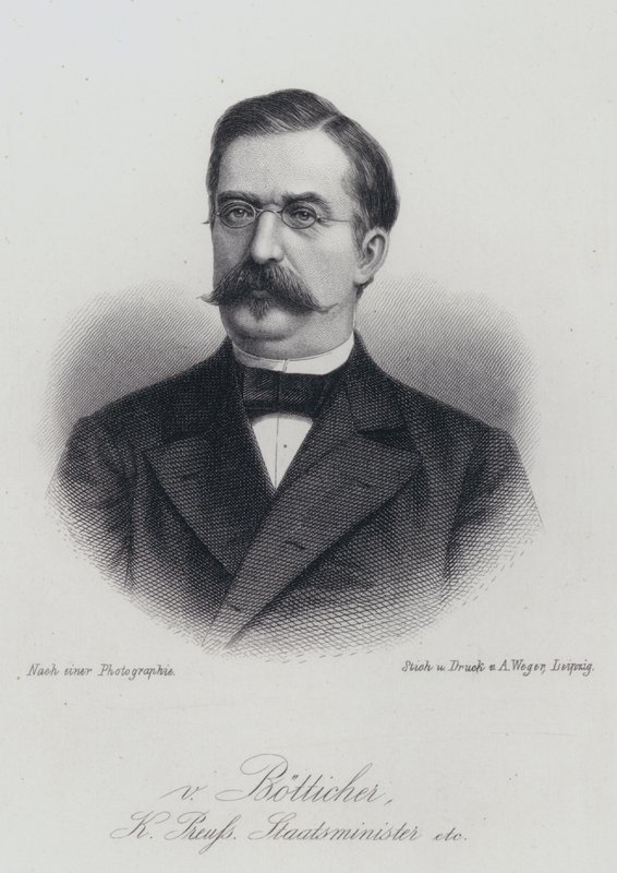 Karl Heinrich von Boetticher, Duitse politicus en vicekanselier door German School