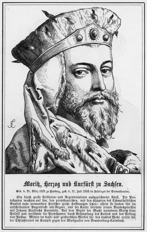 Morik, Hertog en Keurvorst van Saksen door German School