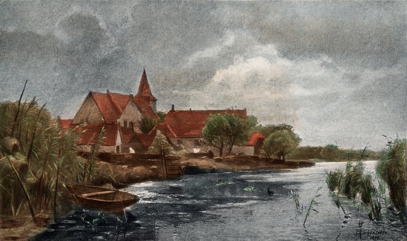 Nieuwkerk door German School
