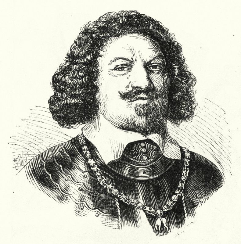 Ottavio Piccolomini, Italiaanse generaal in het leger van het Heilige Roomse Rijk in de Dertigjarige Oorlog door German School