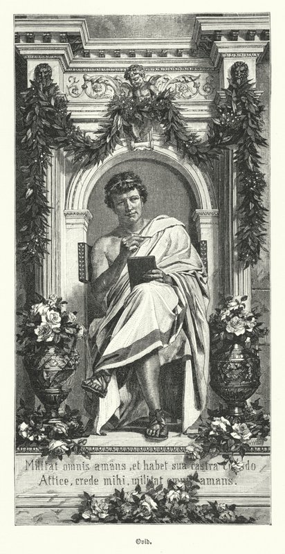 Ovidius, Romeinse dichter door German School