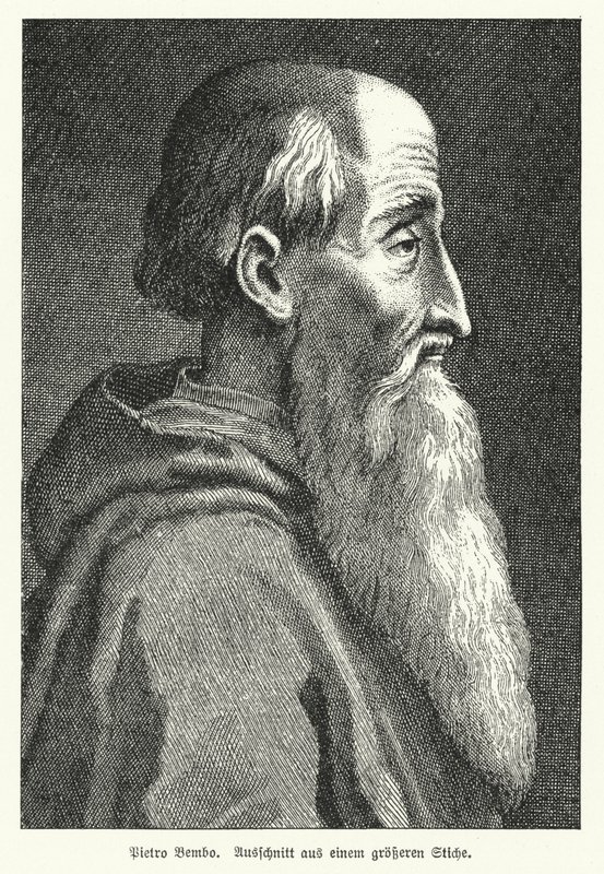 Pietro Bembo, Italiaanse geleerde, dichter, kardinaal en lid van de Hospitaalridders door German School