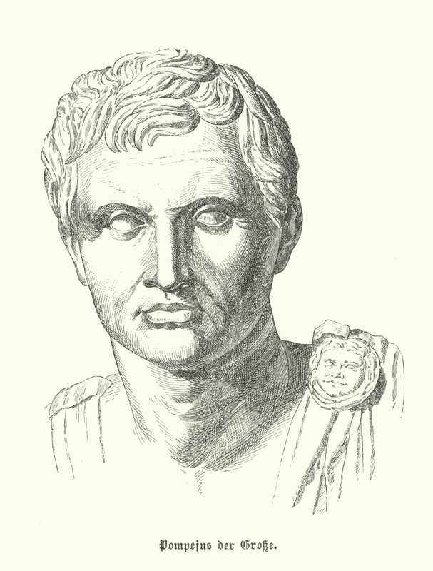 Pompeius de Grote, Romeinse soldaat en politicus door German School