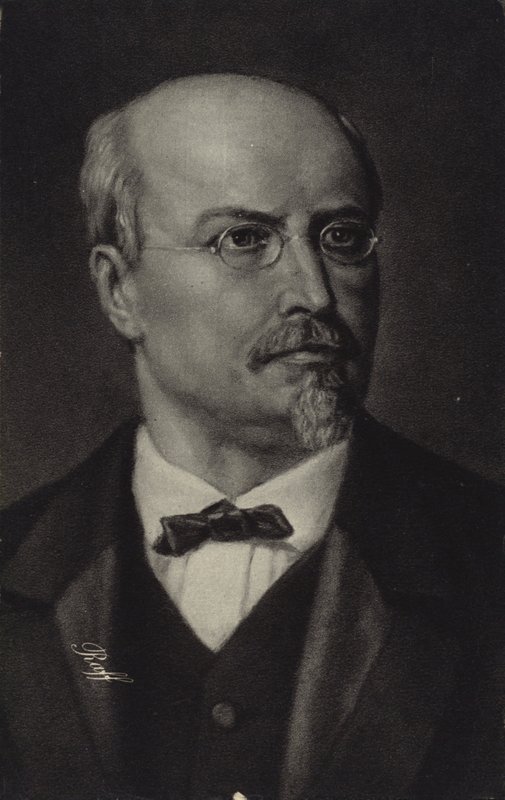 Portret van Joachim Raff door German School