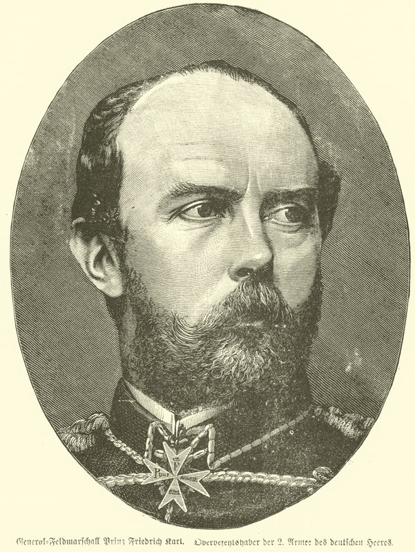 Prins Friedrich Karl van Pruisen door German School