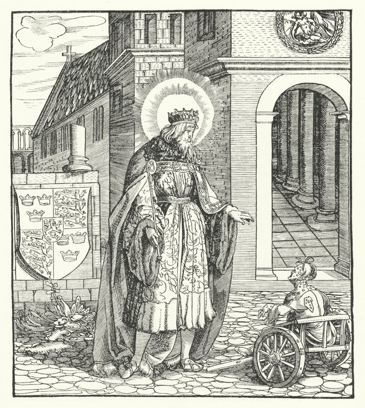 Sint Edward de Belijder, koning van Engeland door German School