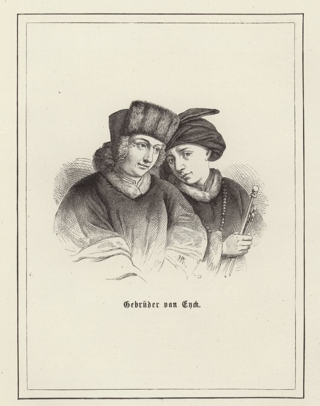 De Gebroeders Van Eyck door German School