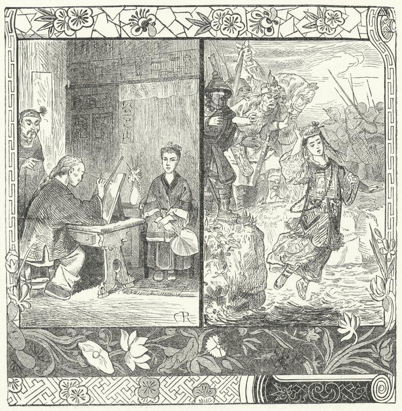 De dood van Wang Zhaojun in Ma Zhiyuan