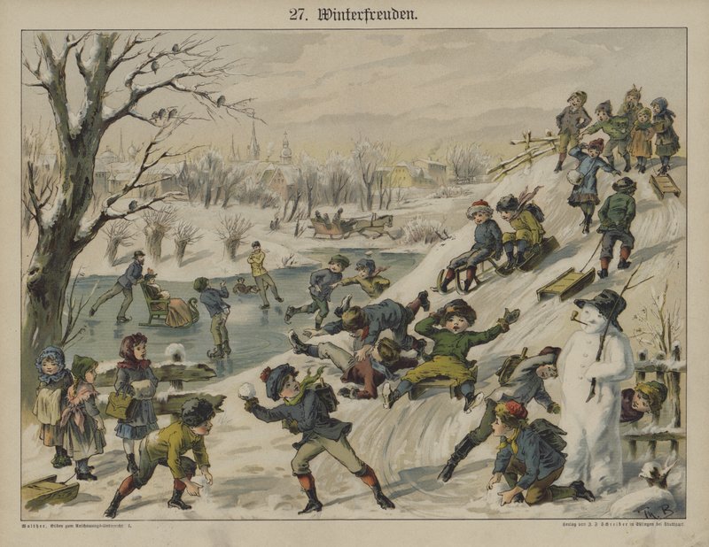 Wintervermaak door German School