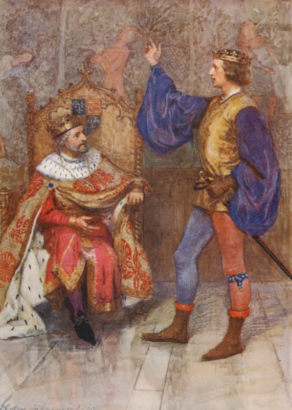 Shakespeare, Koning Hendrik IV, Deel I door Gertrude E. Demain (after) Hammond