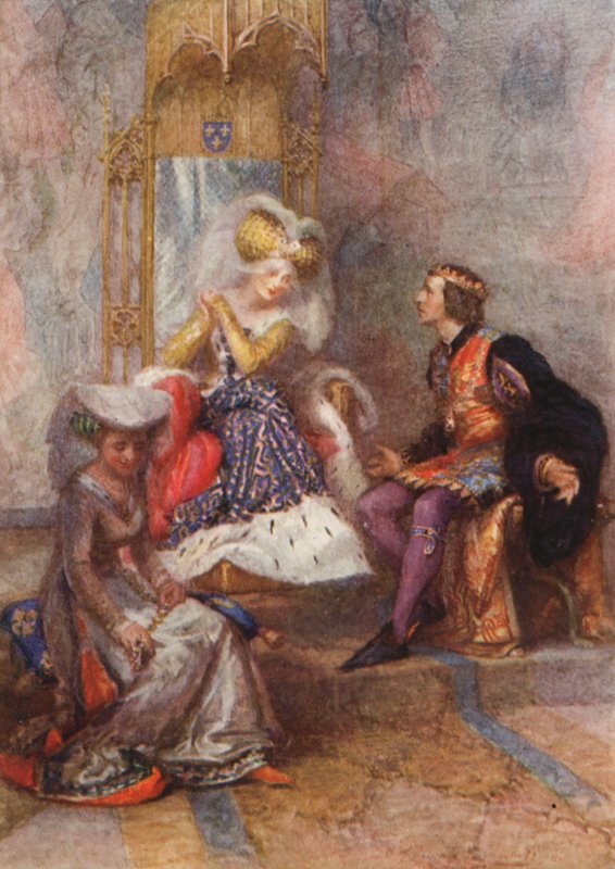 Shakespeare, Koning Hendrik V door Gertrude E. Demain (after) Hammond