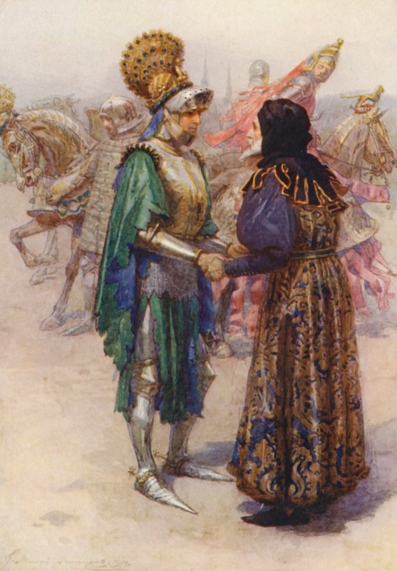 Shakespeare, Koning Richard II door Gertrude E. Demain (after) Hammond