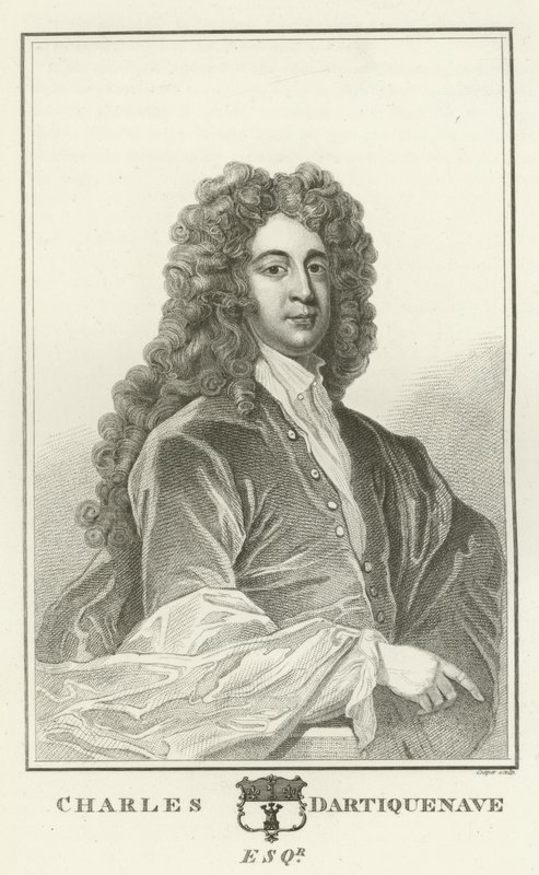 Charles Dartiquenave, Esquire door Godfrey Kneller