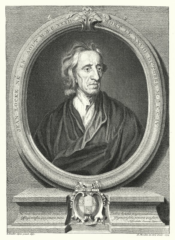 John Locke, Engelse filosoof door Godfrey (after) Kneller