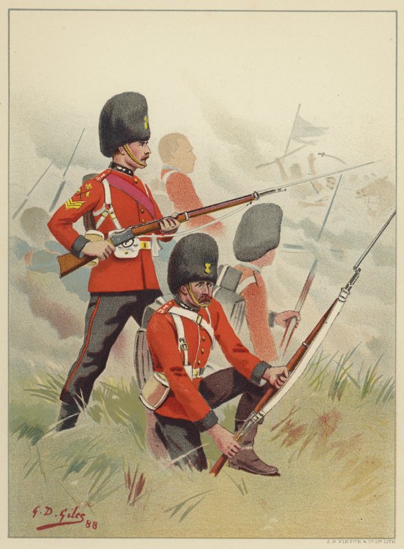 De 87e, Princess Victorias (Royal Irish Fusiliers) door Godfrey Douglas Giles