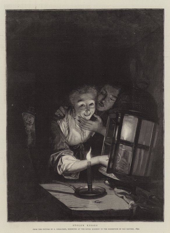 Gestolen Kussen door Godfried Schalcken