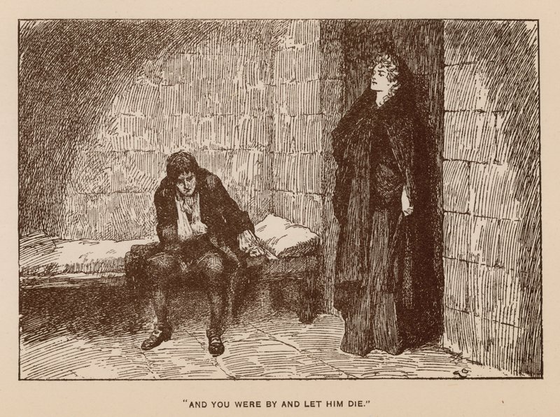 Illustratie voor De Geschiedenis van Henry Esmond door Thackeray door Gordon Frederick (after) Browne