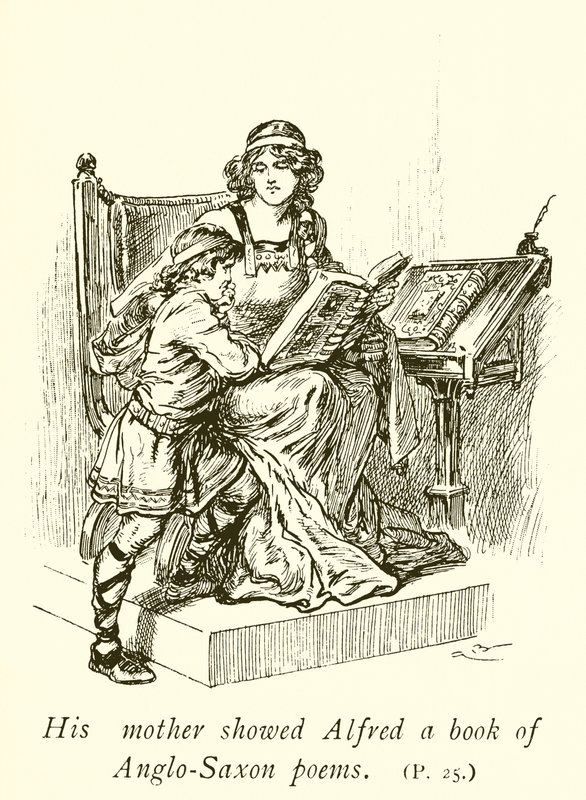 Alfred leert lezen door Gordon Frederick Browne