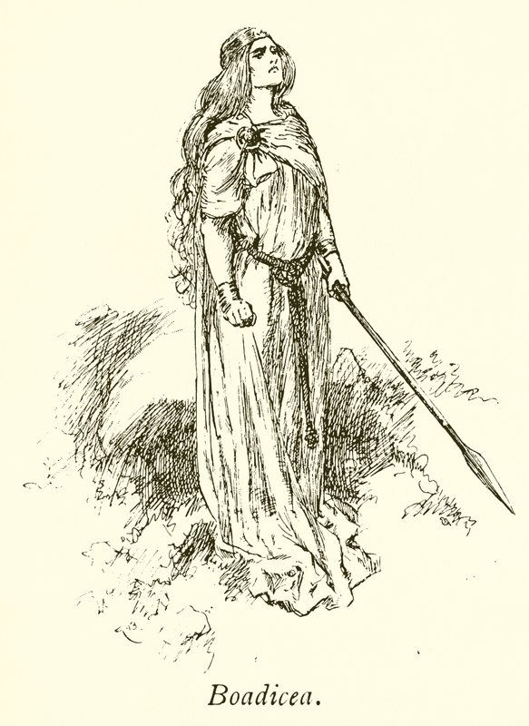 Boudica door Gordon Frederick Browne