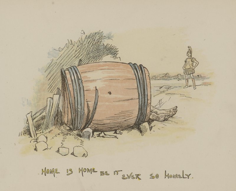 Thuis is thuis, hoe eenvoudig ook door Gordon Frederick Browne