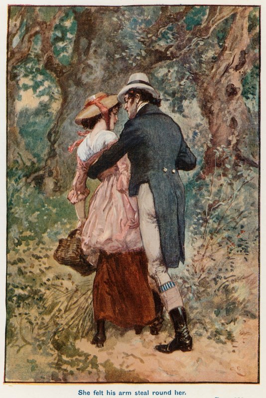 Illustratie voor Adam Bede door Gordon Frederick Browne