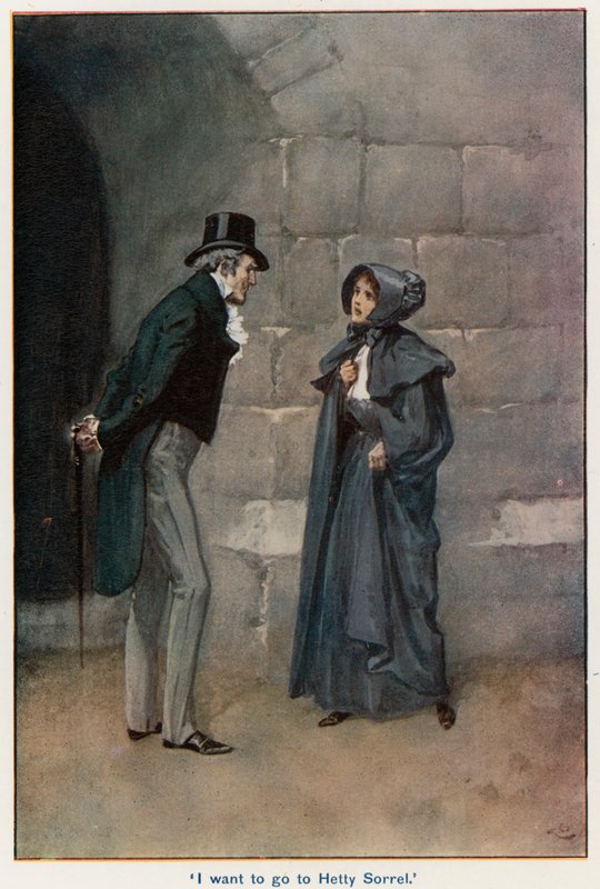Illustratie voor Adam Bede door Gordon Frederick Browne