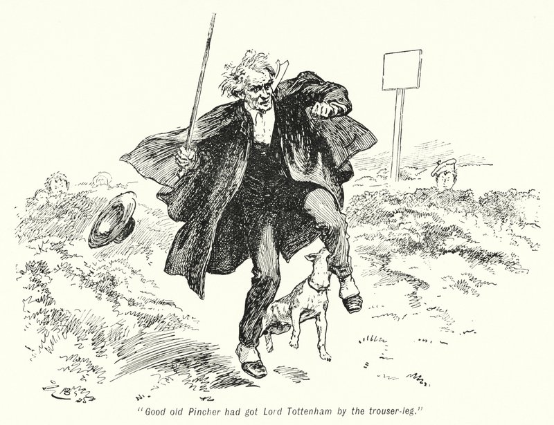 Illustratie voor The Story of the Treasure Seekers door E Nesbit door Gordon Frederick Browne