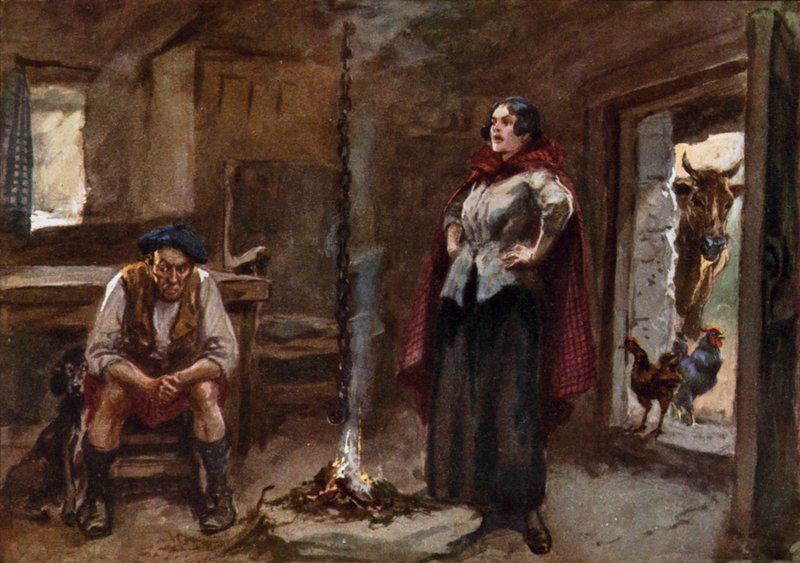 Illustratie voor Het Verhaal van de Ketel door Gordon Frederick Browne