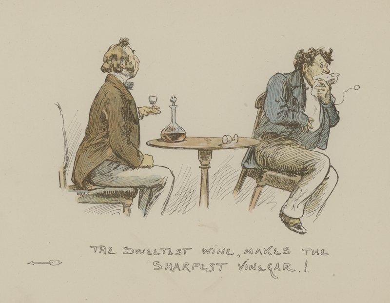 De zoetste wijn maakt de scherpste azijn door Gordon Frederick Browne