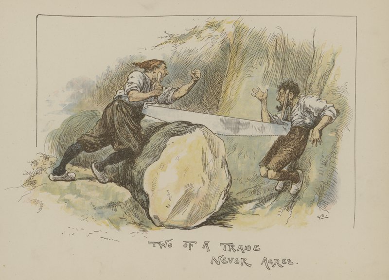 Twee van een vak zijn het nooit eens door Gordon Frederick Browne