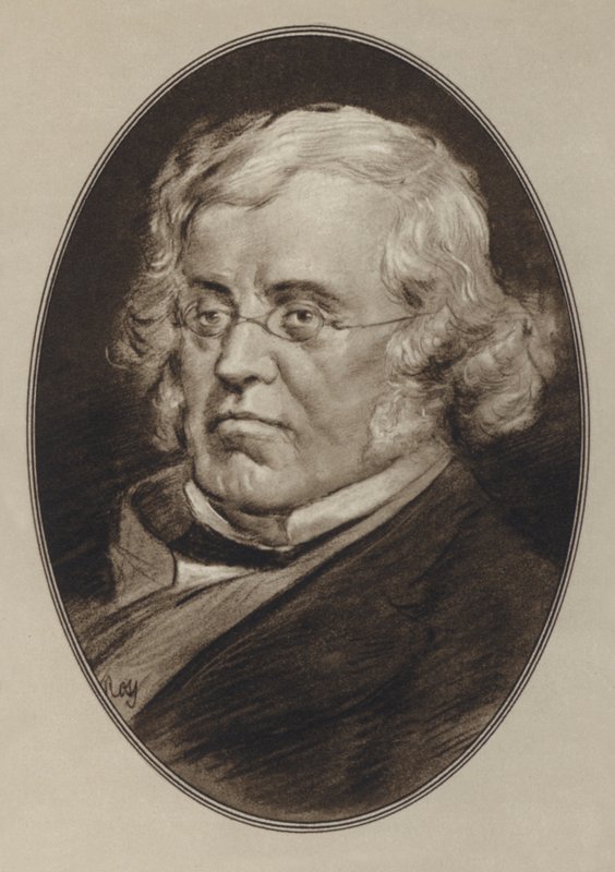 William Makepeace Thackeray door Gordon Ross