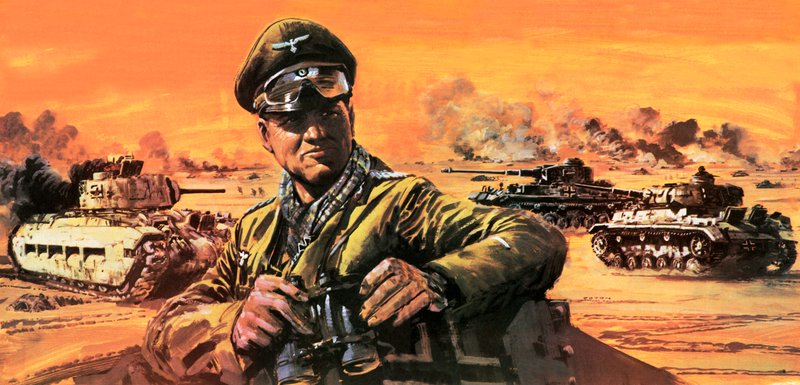 Rommel in Noord-Afrika door Graham Coton
