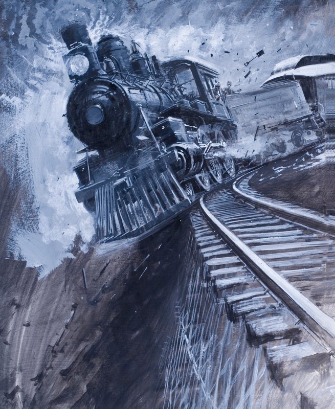 Ramp met de Southern Railway of America door Graham Coton