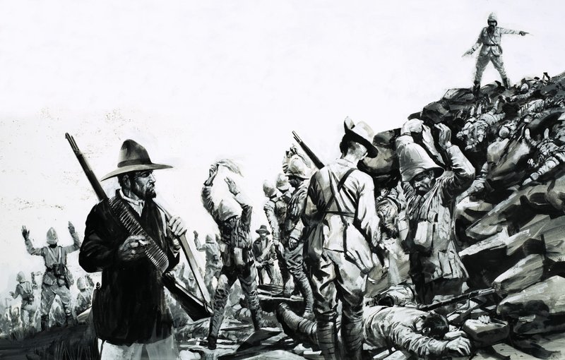 De Slag om Spion Kop door Graham Coton