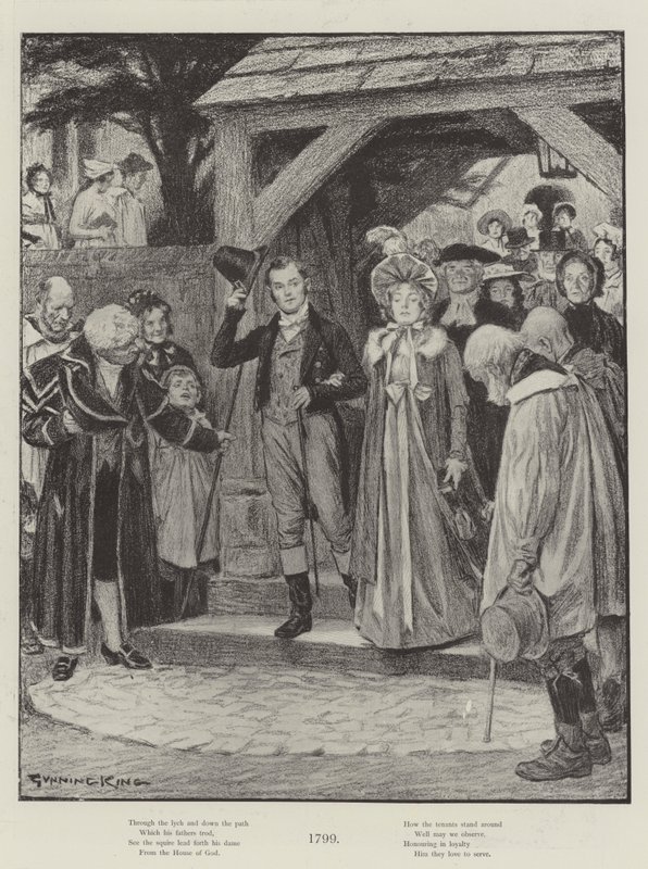 1799 door Gunning King