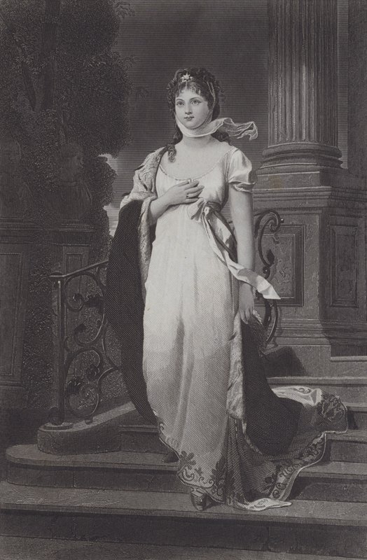 Louise, Koningin Gemalin van Koning Frederik Willem III van Pruisen door Gustav Karl Ludwig Richter