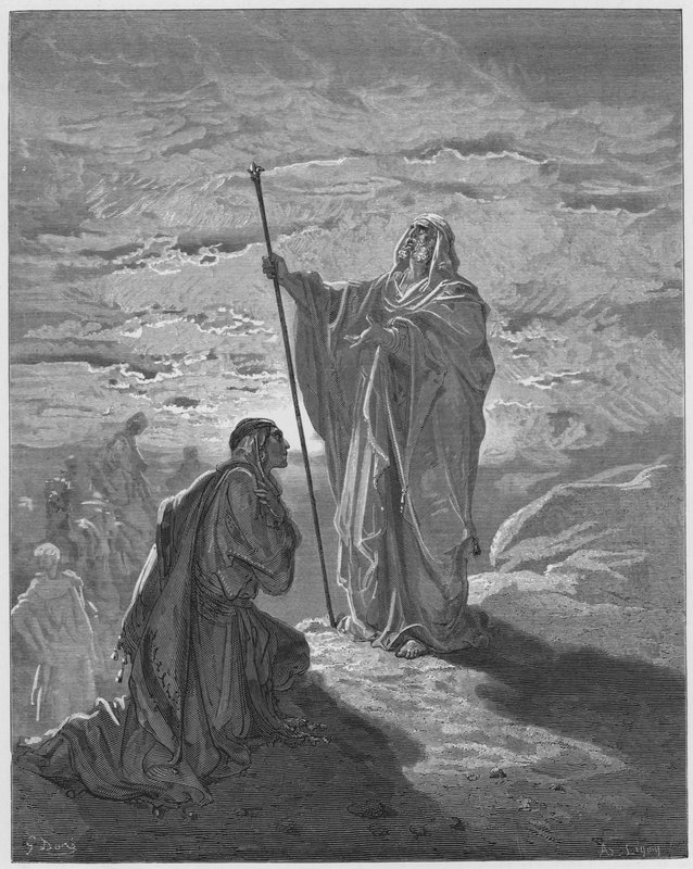 Gustave Doré Bijbel: Samuel zegent Saul door Gustave Dore