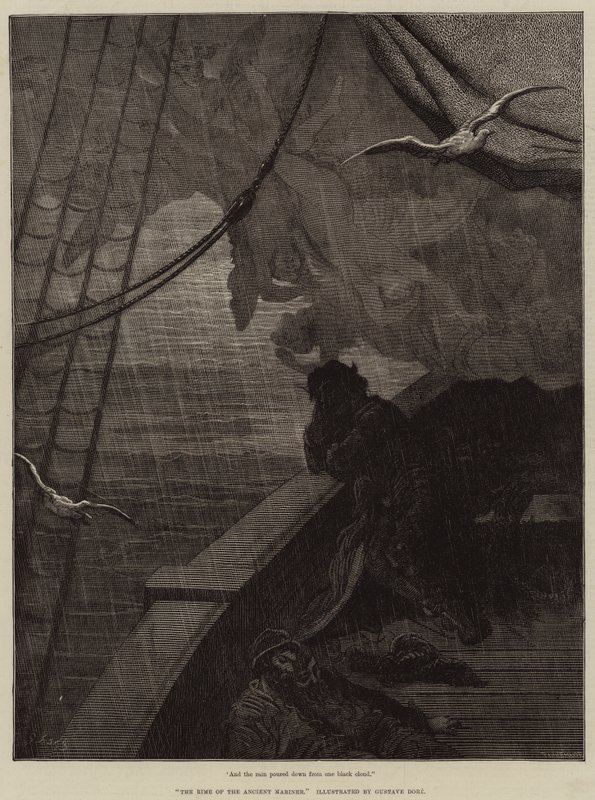 De Ballade van de Oude Zeeman door Gustave Dore
