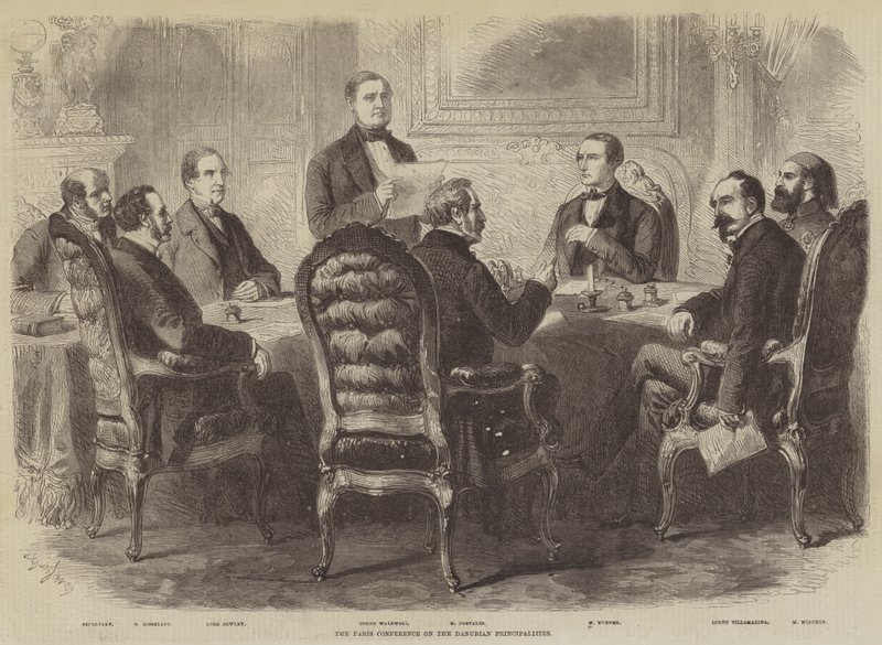 De Parijse conferentie over de Donauvorstendommen door Gustave Janet