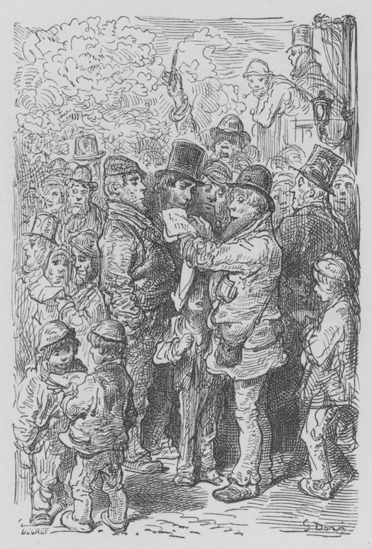 Op De Derby, De Programma Verkoper door Gustave after Dore
