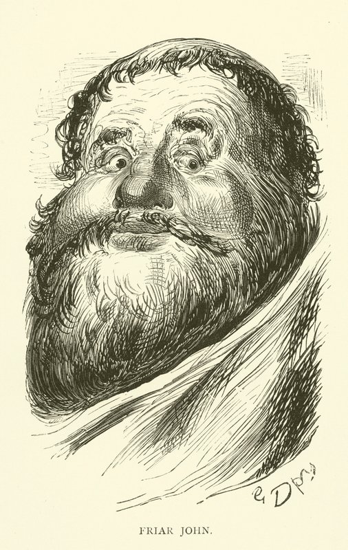 Illustratie voor de werken van Rabelais door Gustave after Dore