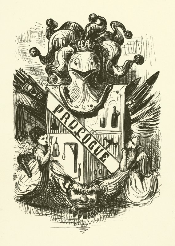 Illustratie voor de werken van Rabelais door Gustave after Dore