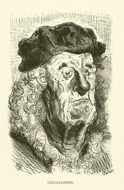 Illustratie voor de werken van Rabelais door Gustave after Dore