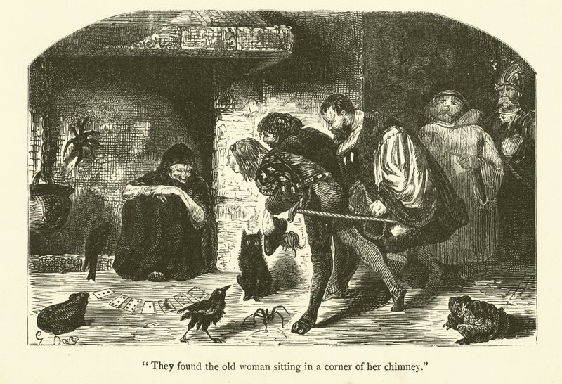 Illustratie voor de werken van Rabelais door Gustave after Dore