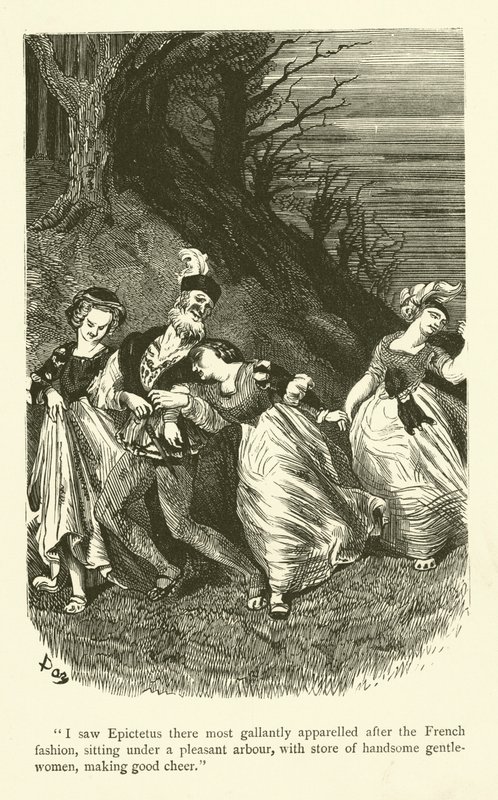 Illustratie voor de werken van Rabelais door Gustave after Dore